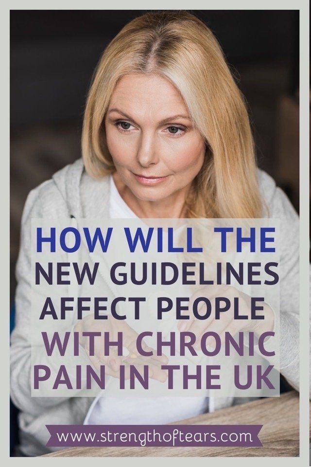 How Will The New Guidelines Affect People With Chronic Pain In The UK 